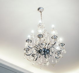 Chandelier Installation