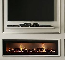 Fireplace installation