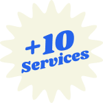 Plus 10 services icon