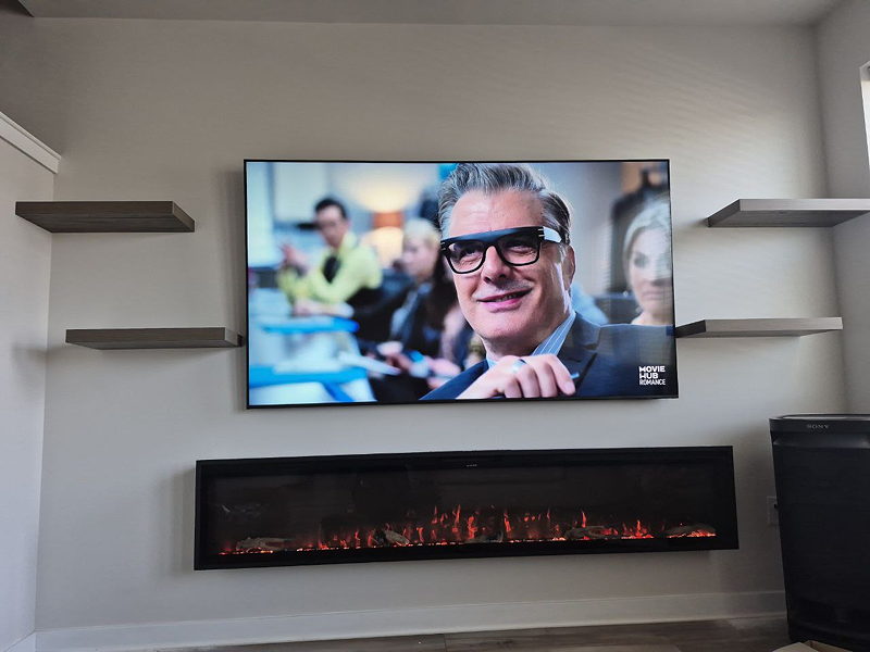 Electric fireplace installation Philadelphia